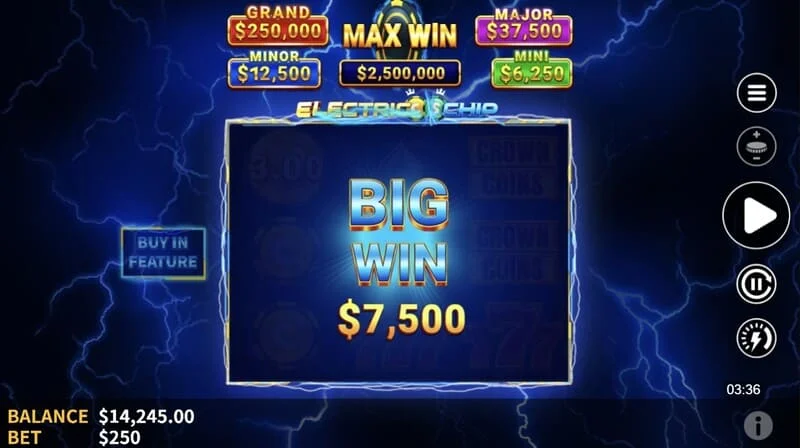 Electric Chip – Electric Coins galīgā savākšana ar Collector un fiksētu Jackpot